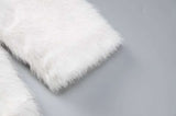 Fluffy Faux Fur Women Thick Overcoat image 6