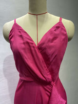 Ruffled High-Slit Gown image 5