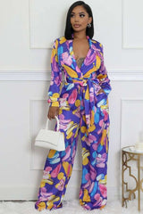 Floral Multi Color Jumpsuit image 0