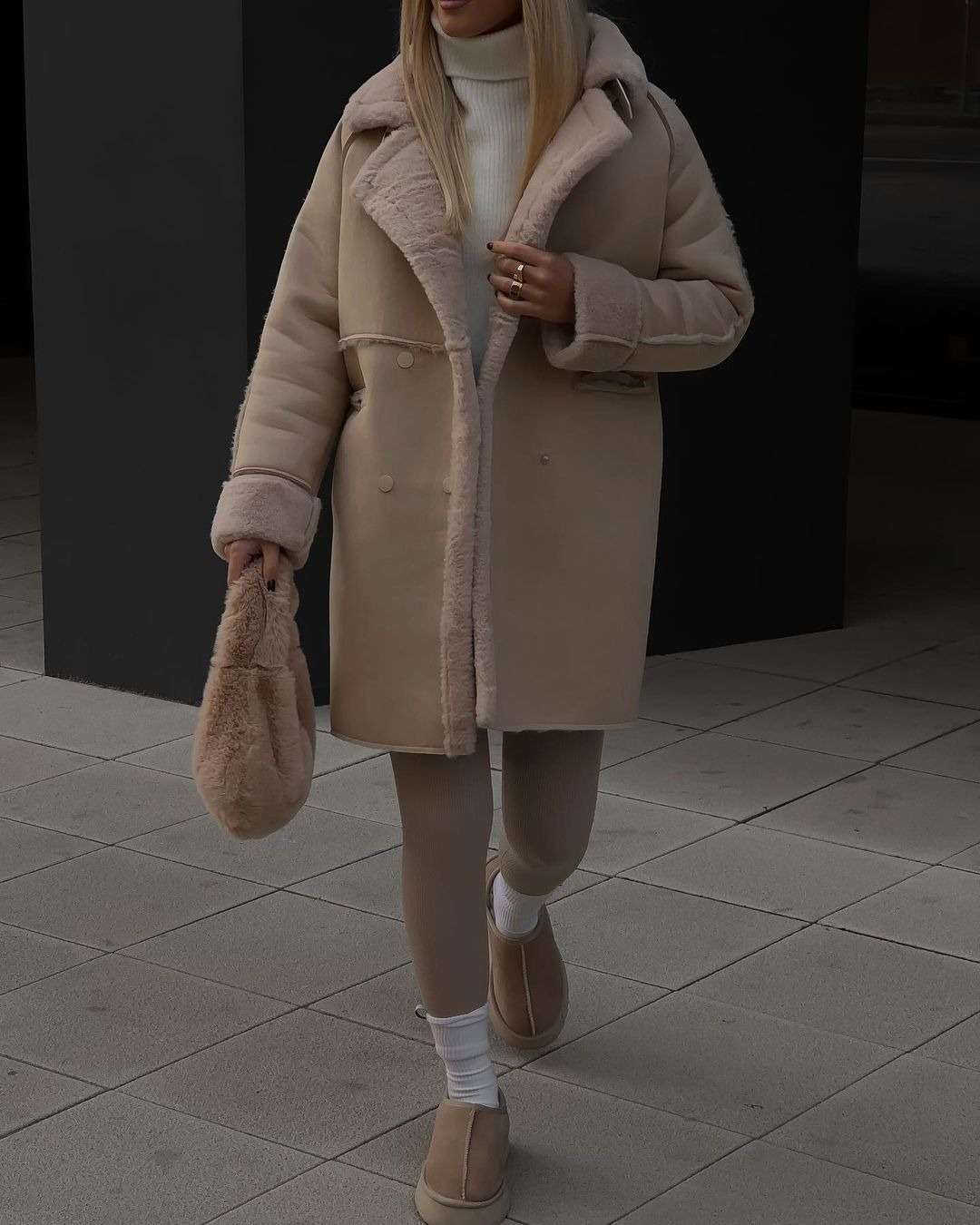 Soft Fall Coat Cardigan Mid Length Long Sleeve image 3