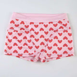 Pink Heart Print Two-Piece Lounge Set image 5