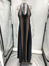Elegant Black Maxi Dress image 4