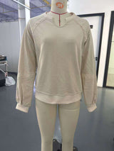 Long Sleeve Top with V-Neck image 1