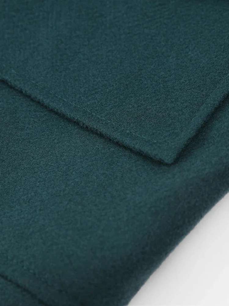 Elegant Coat with Faux Fur Collar image 4