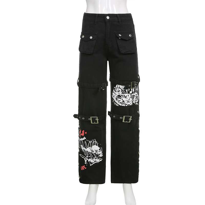 Techwear Women Cargo Pants image 4