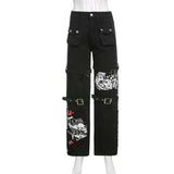 Techwear Women Cargo Pants image 4