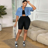 Cropped Short Sleeve Jacket image 4