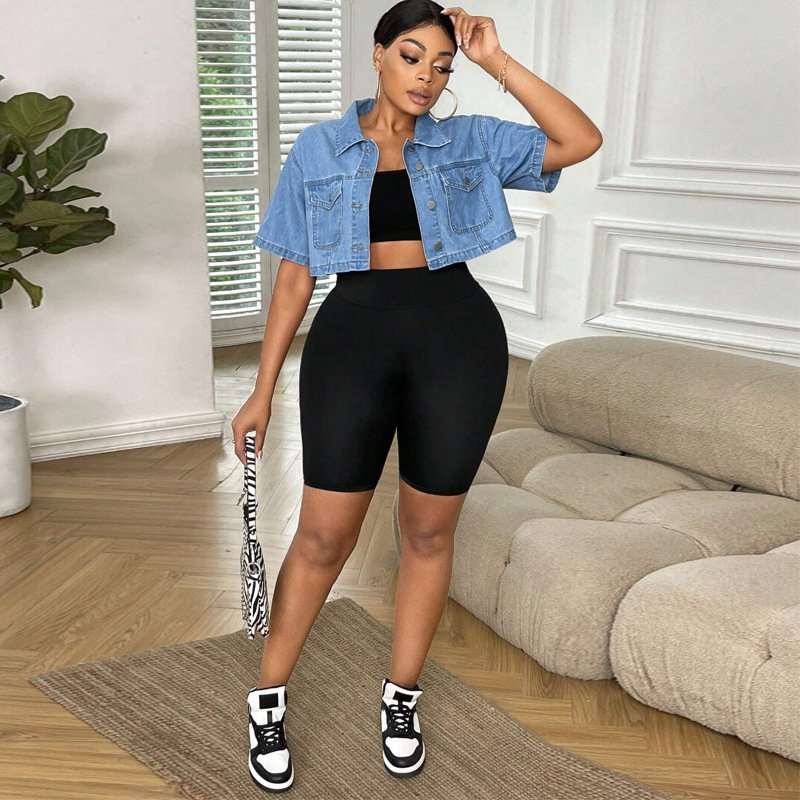 Cropped Short Sleeve Jacket image 4