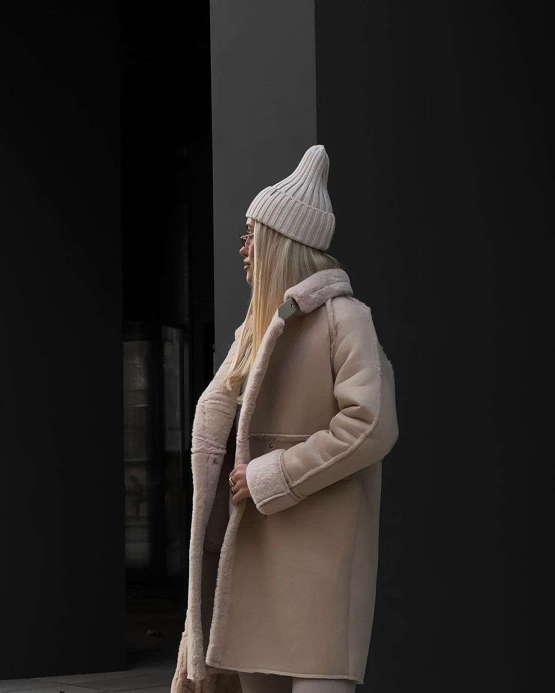 Soft Fall Coat Cardigan Mid Length Long Sleeve image 4