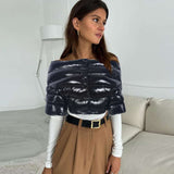 Crimson Cloud Cropped Puffer - M, Black image