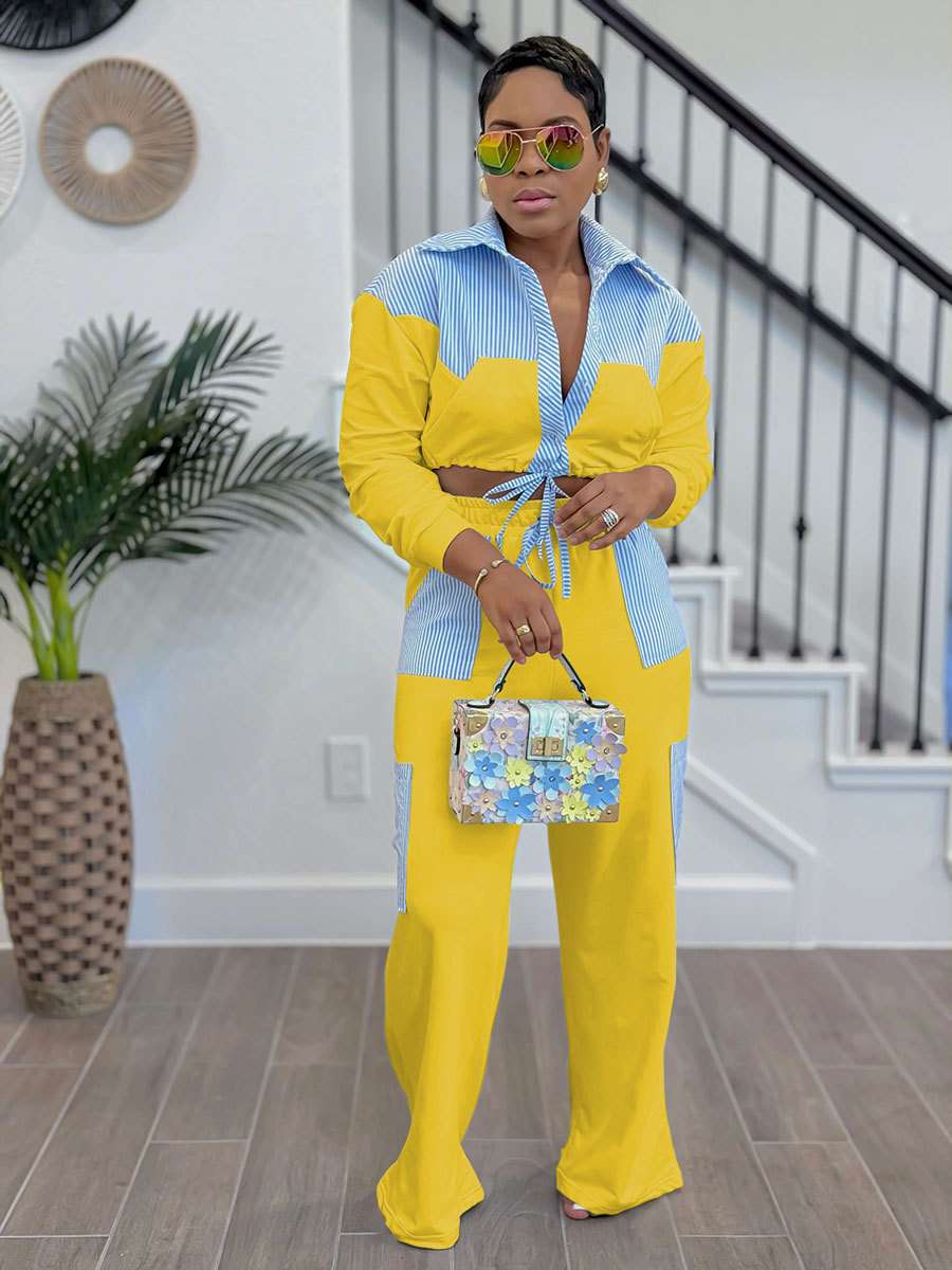 Nautical Chic Navigator Set - S, Yellow image