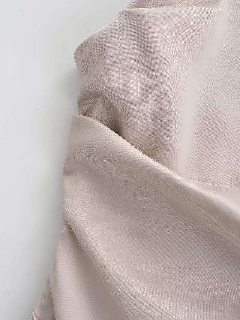 Strapless Ruched Mini Dress image 7