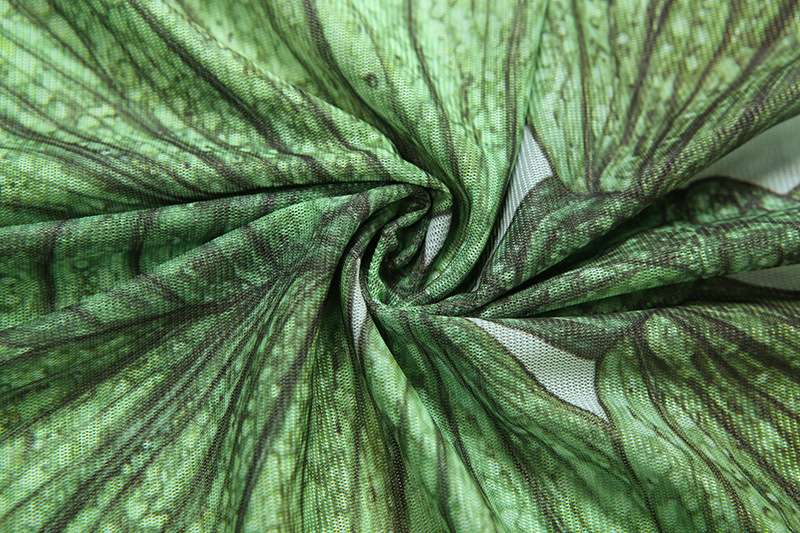 Graphic Maxi Dress with Insect Print image 5