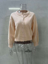 Button Down Long Sleeve Cardigan image 7