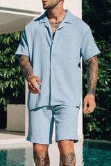 Mens Textured Summer Set image 0