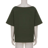 Graphic Oversized T-Shirt with Skull Design image 5