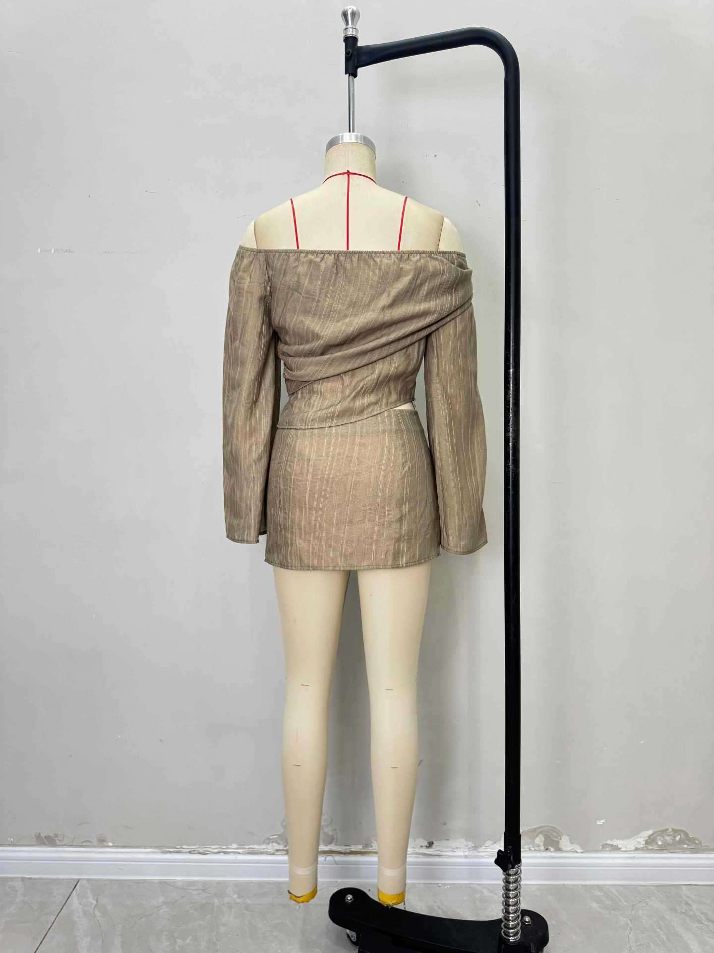 Stylish Asymmetrical Two-Piece Set image 6