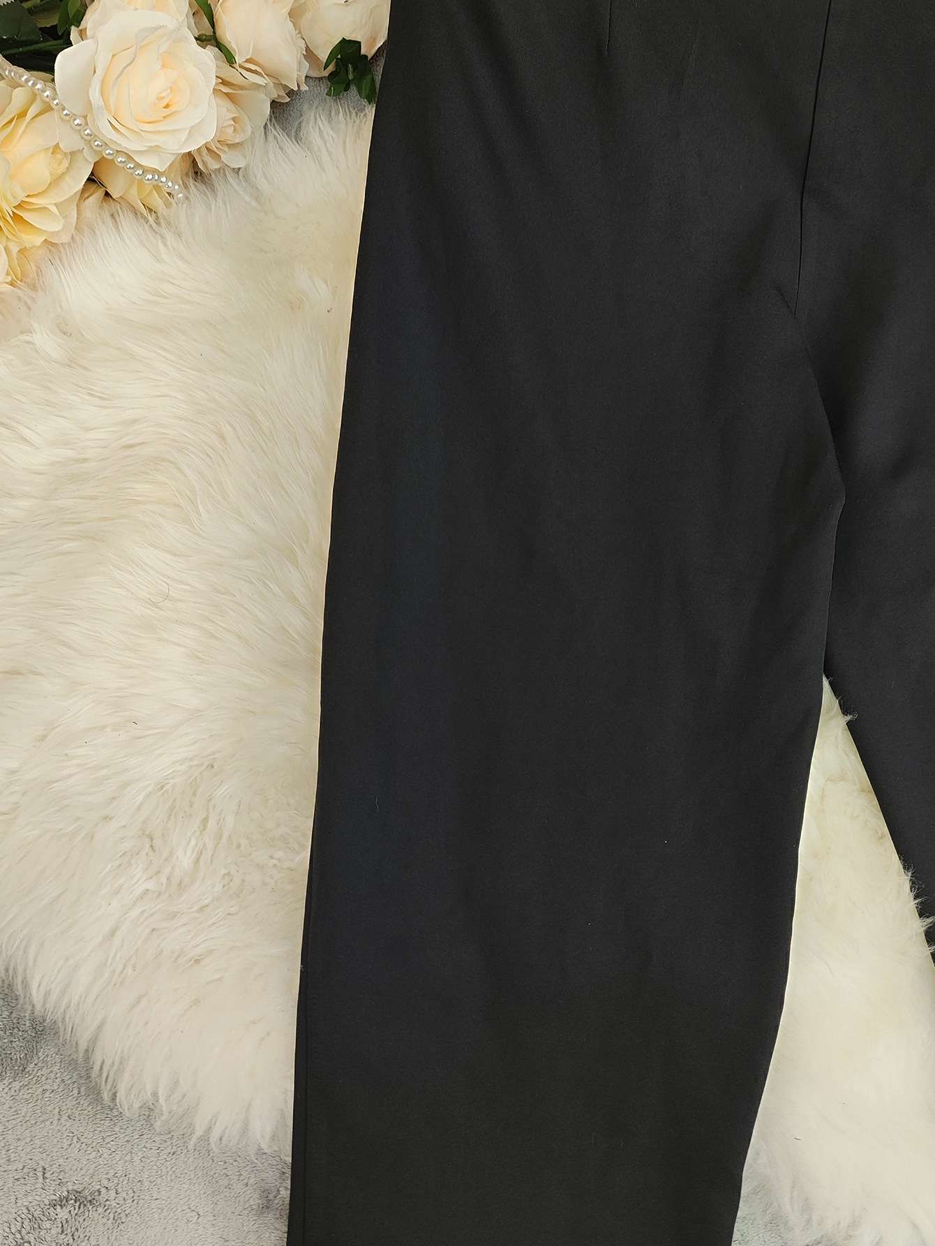 High-Waisted Tapered Trousers image 5