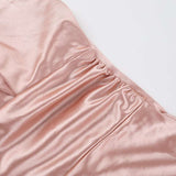 Halter Neck Dress with Side Slit image 6