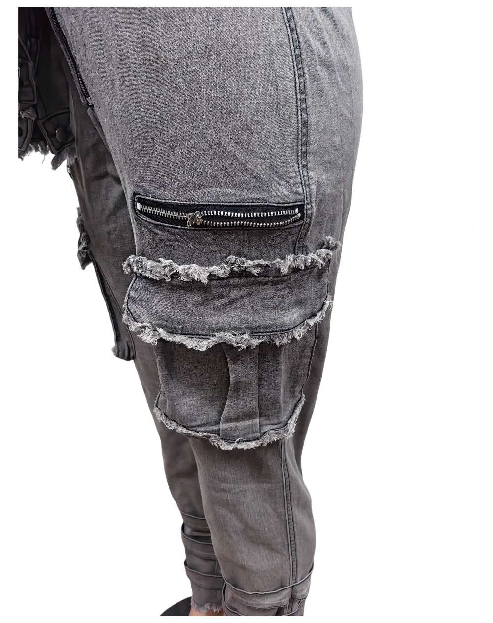 Multi Pocket Tie Up Waist Jumpsuits image 5