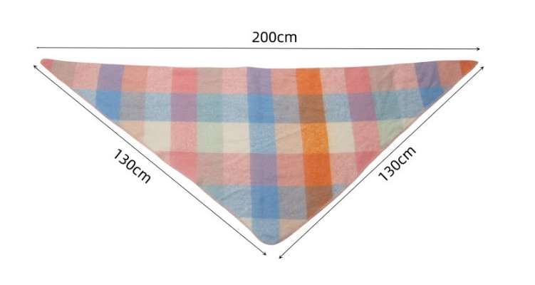 Fashion Colordul Scarf with fringes and print image 6