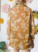 Floral print Long Sleeve Casual Shirt image 8