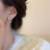 Elegant Bow Dangle Earrings image 2