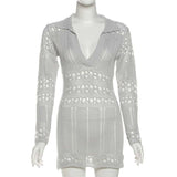 Chic Crochet Cover-Up Dress image 5