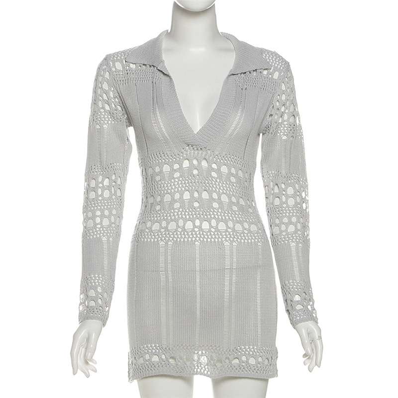 Chic Crochet Cover-Up Dress image 5