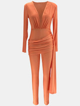 Deep V neck Jumpsuit image 5