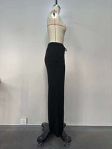 Causal High Waist Wide Leg Sweatpants image 5