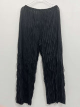 Wave Ruffles Wide Leg Pants image 3