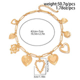 Heart Charm Statement Necklace image 4