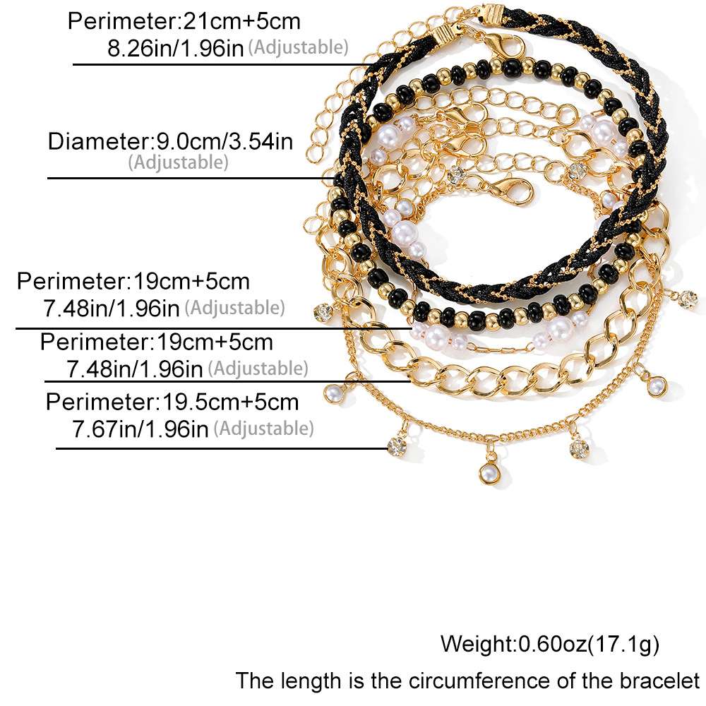 Stylish Multi-Layered Bracelets image 3