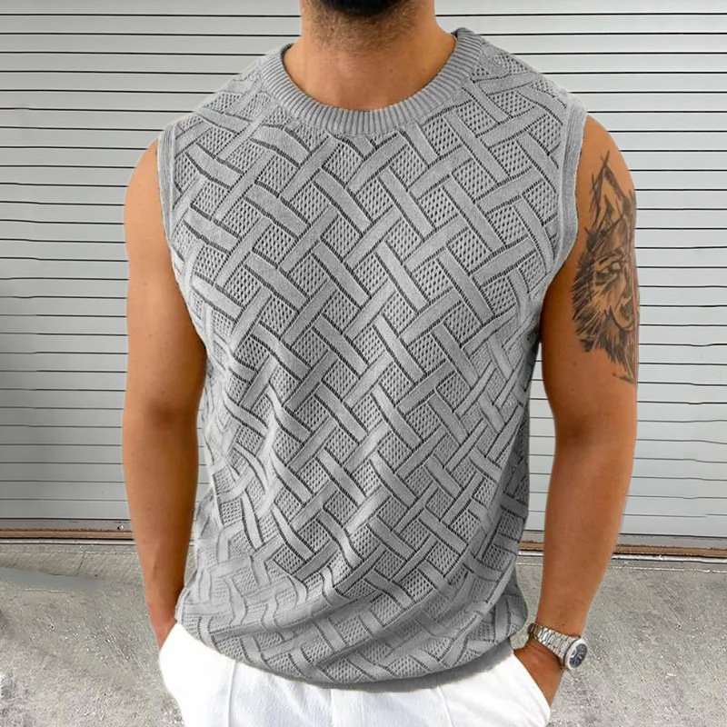 Knit Sleeveless Top image 1