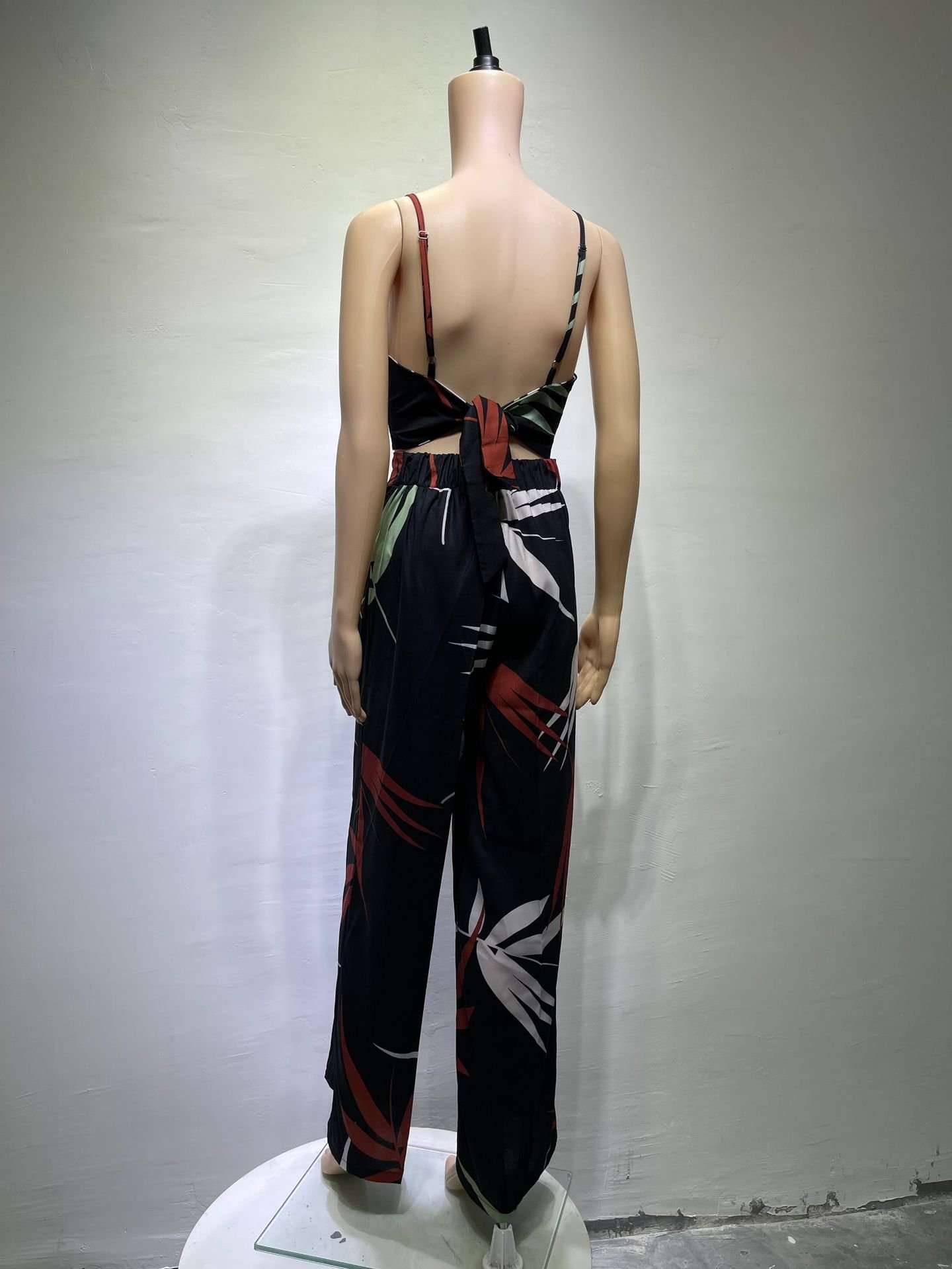 Tropical Print Two-Piece Set image 9