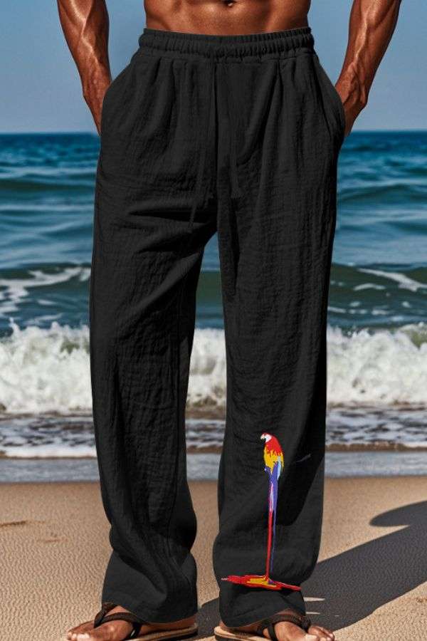 Casual Pants with Exquisite Prints image 2