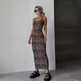 Leopard Print Maxi Dress image 0