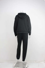 Cozy Hooded Sweatshirt & Jogger Set image 5