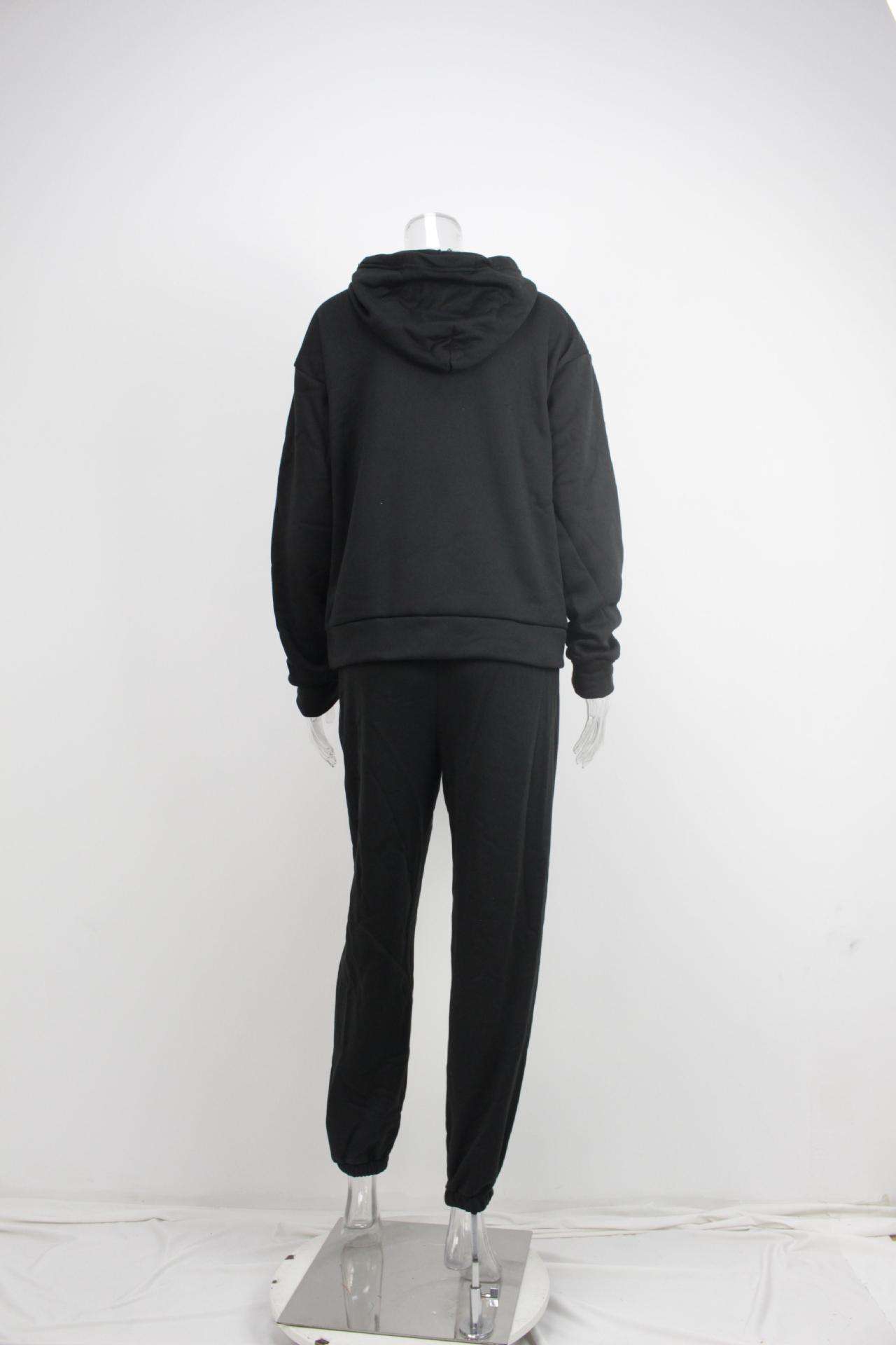 Cozy Hooded Sweatshirt & Jogger Set image 5