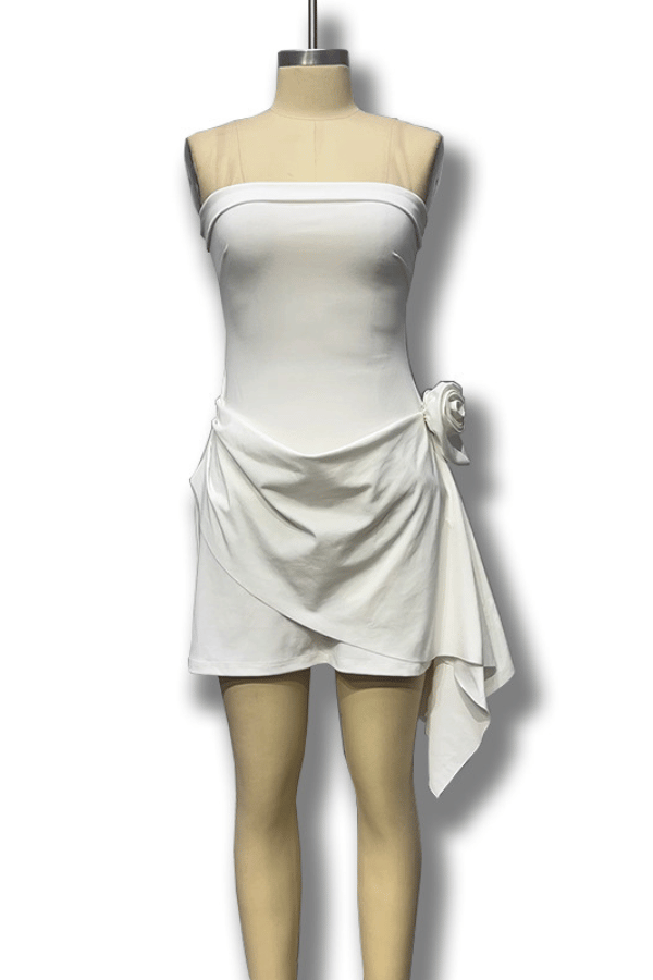 Elegance in Bloom Mini Dress image 3