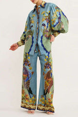 Printed Western Co-Ord Sets image 0
