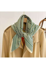 Striped Print Scarf Shawl Hijab for Women image 2