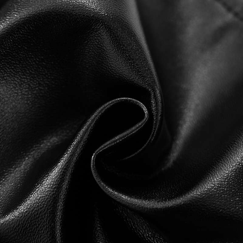 Faux Leather Strapless Cut-Out Top image 6