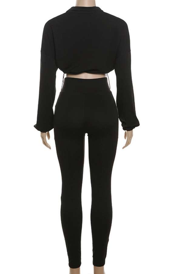 LuxeFit Athleisure Top and Pants Set image 8