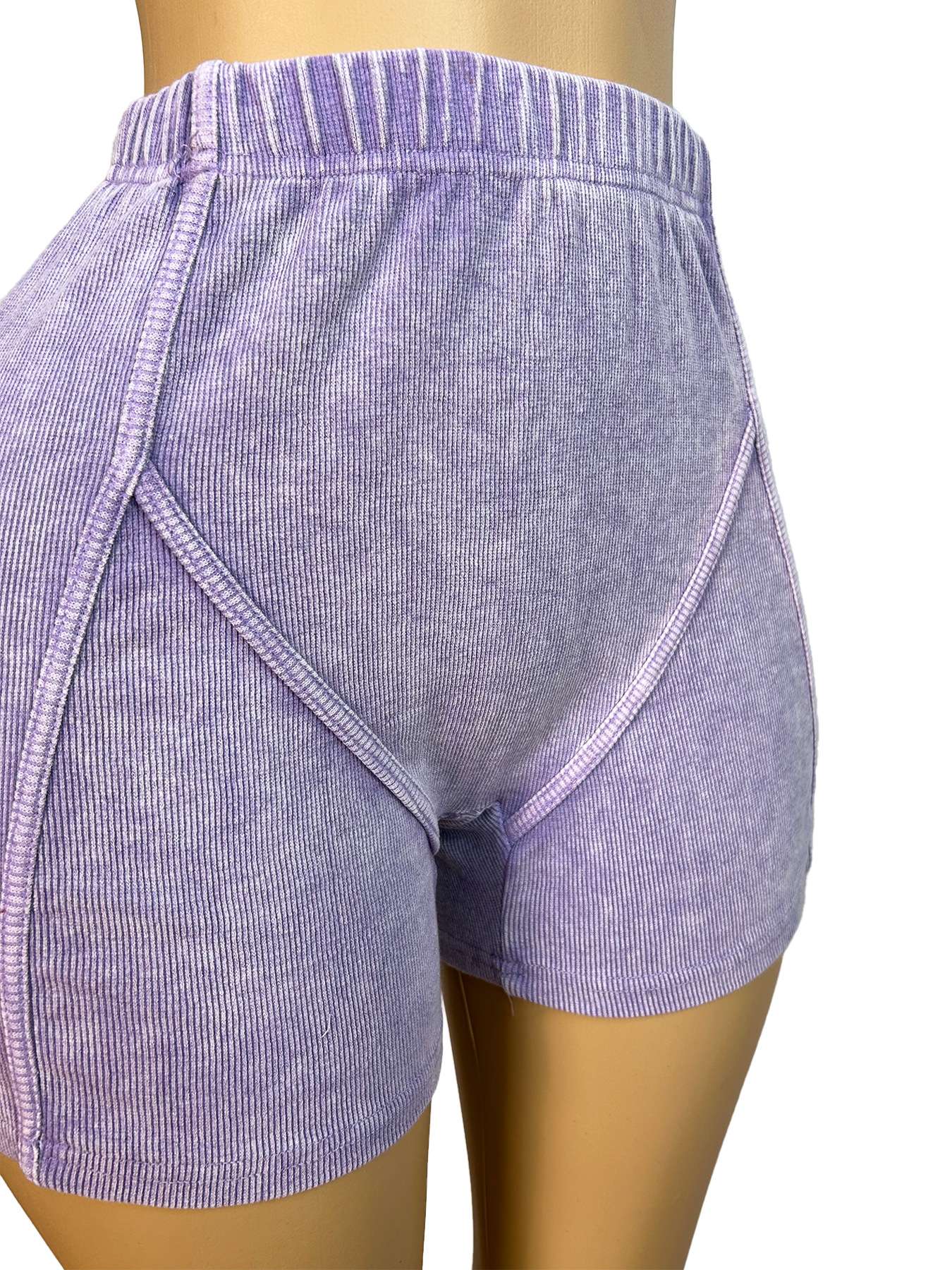 Ribbed shorts athletic suits image 7