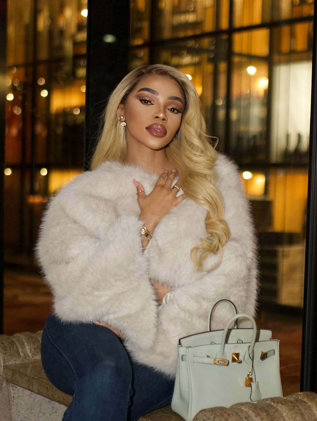 Luxurious Faux Fur Jacket image 4