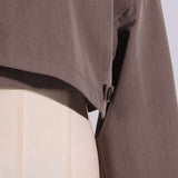 Irregular Short Coat Jacket image 4