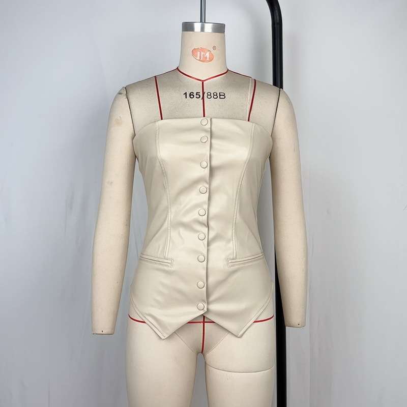 Chic Strapless Corset Top image 3