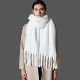 Classic Scarf Shawl Cashmere Women Winter Shawl image 1